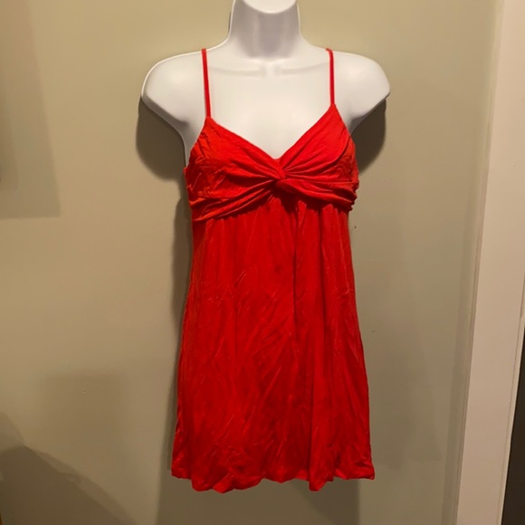 Red casual dress - Picture 1 of 3